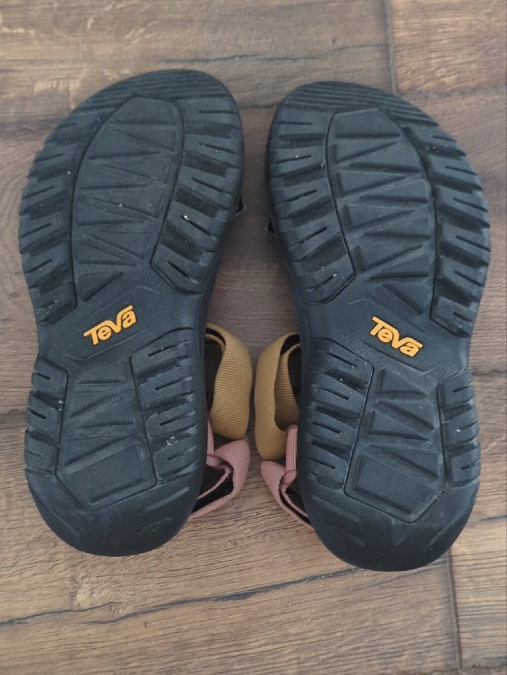 Teva Colorblock Strap Sandals - Black, Blue, Green, Pink, Tan - Picture 7 of 8